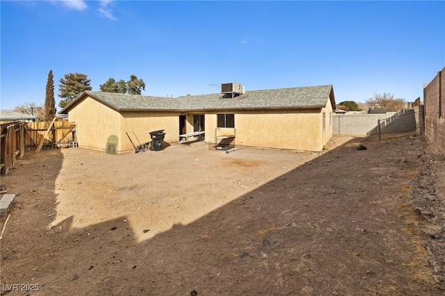 view of rear view of property