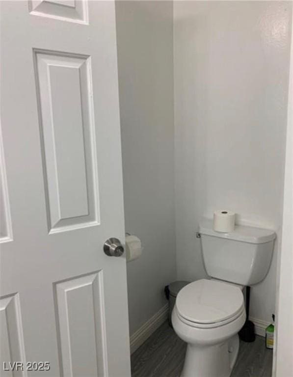 6250 W Flamingo Rd Unit 88, Las Vegas, NV 89103 - bathroom featuring hardwood / wood-style flooring and toilet
