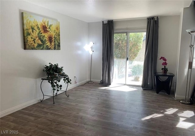6250 W Flamingo Rd Unit 88, Las Vegas, NV 89103 - empty room with dark wood-type flooring