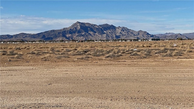 view of mountain feature