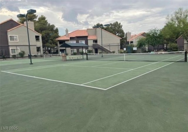 view of sport court