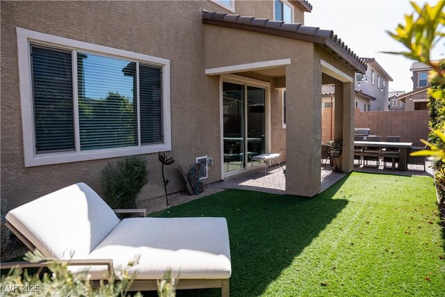 exterior space featuring a patio