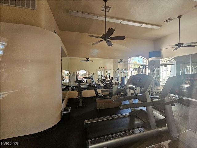 view of gym