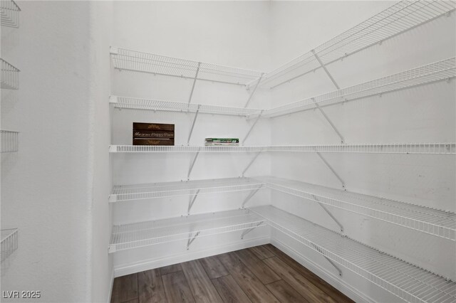 view of pantry