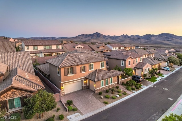 2920 Josephine Dr, Henderson, NV 89044 - aerial perspective of suburban area with mountains