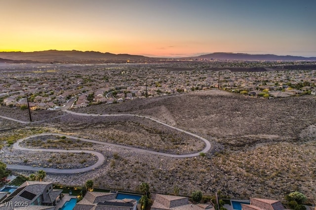 2920 Josephine Dr, Henderson, NV 89044 - drone / aerial view of mountains