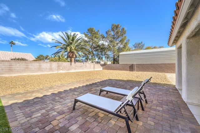 view of patio