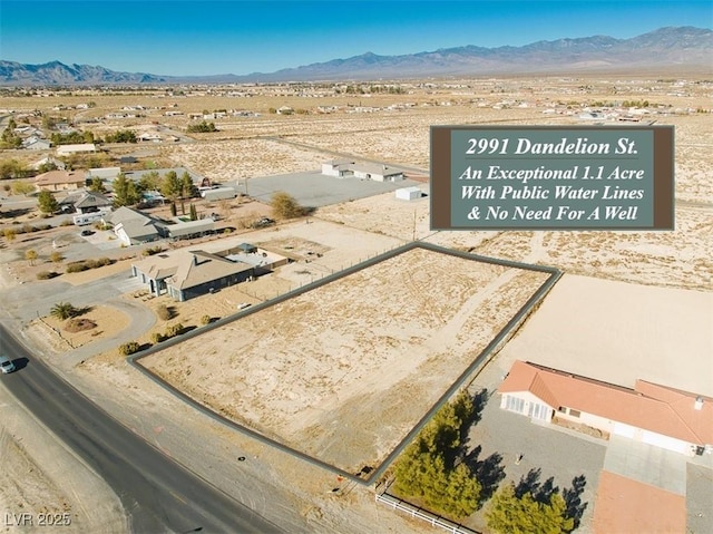 2991 S Dandelion St, Pahrump NV, 89048 land for sale