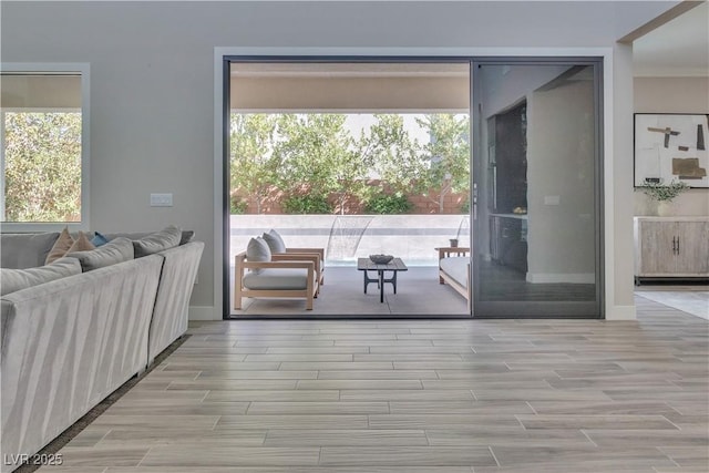 view of living room