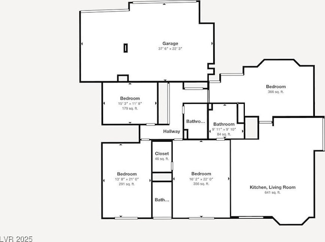 5625 W Agate Ave, Las Vegas, NV 89139 - floor plan