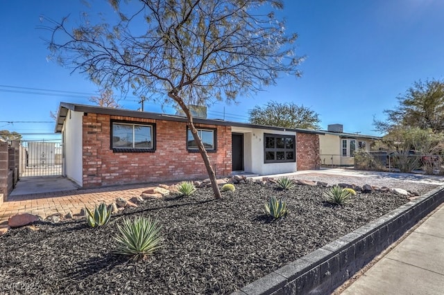 view of ranch-style house