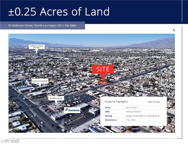 W Belmont St, North Las Vegas NV, 89030 land for sale