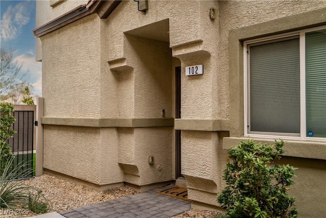 view of property entrance