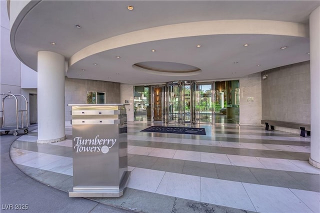 view of community lobby