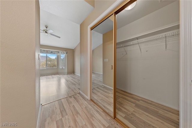 view of closet