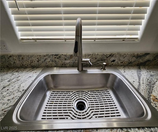 interior details with sink