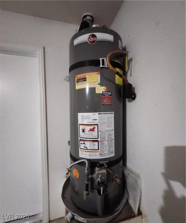 utilities featuring secured water heater