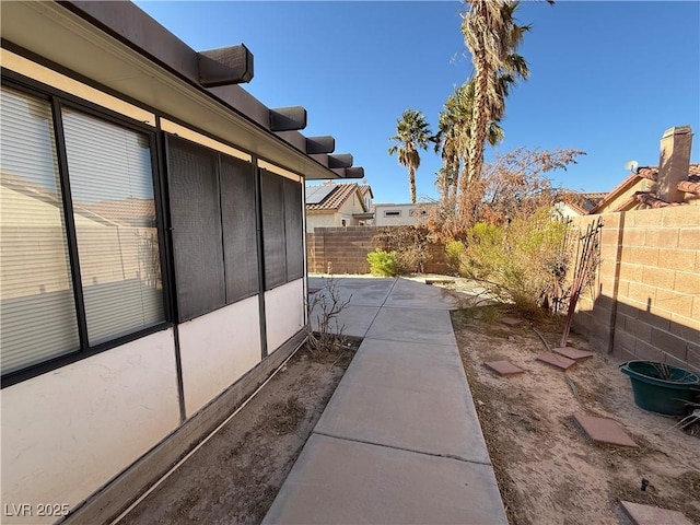 exterior space featuring a patio area