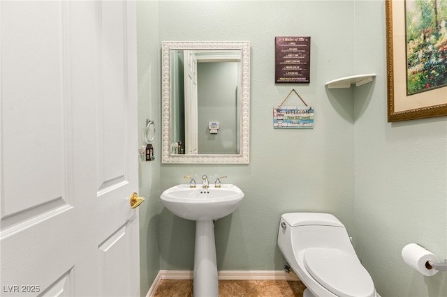 bathroom with toilet