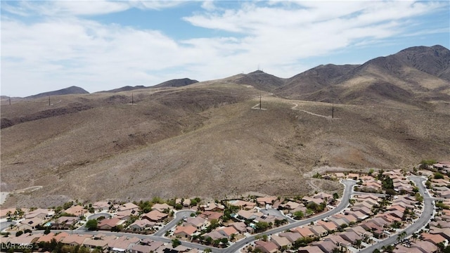 view of mountain feature