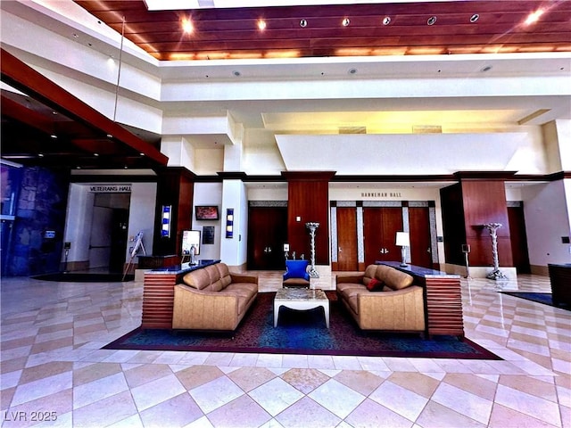 view of community lobby