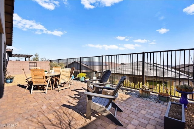 view of patio / terrace