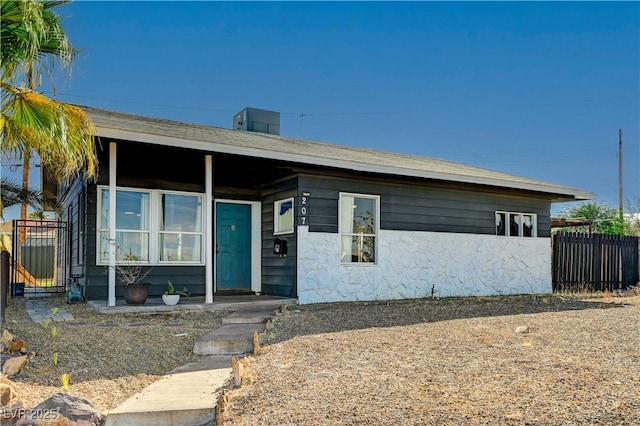 view of ranch-style house