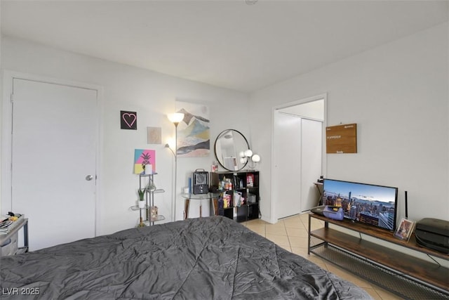 3473 Monte Carlo Dr, Las Vegas, NV 89121 - bedroom featuring light tile patterned floors