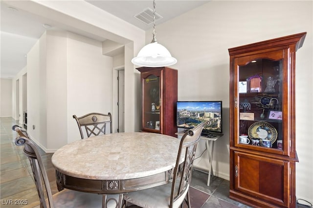 view of dining space