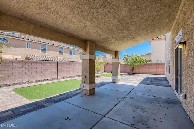 view of patio