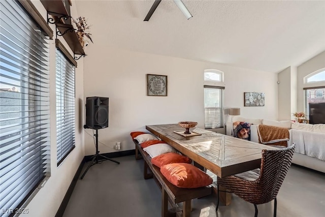 view of dining area