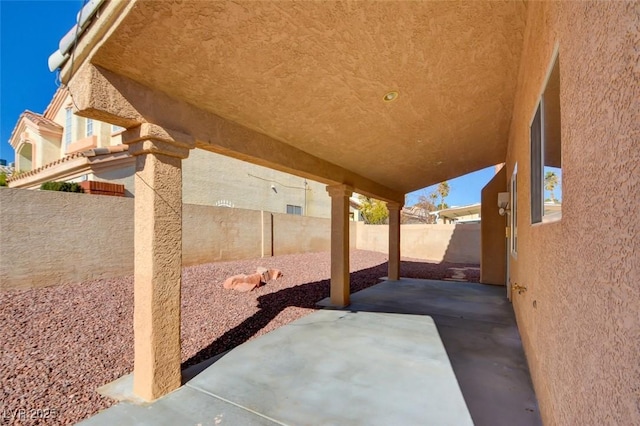 view of patio