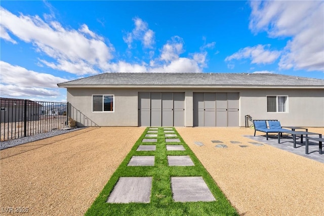 exterior space with a patio area