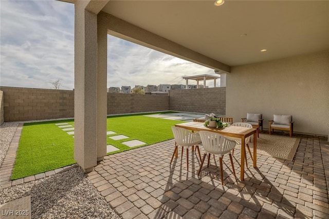 view of patio / terrace