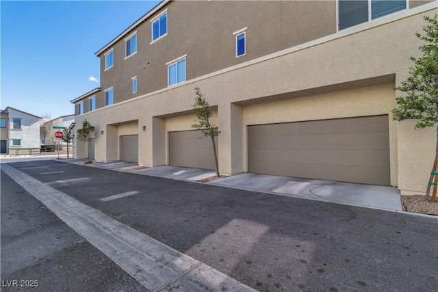 exterior space with a residential view