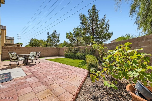 view of patio