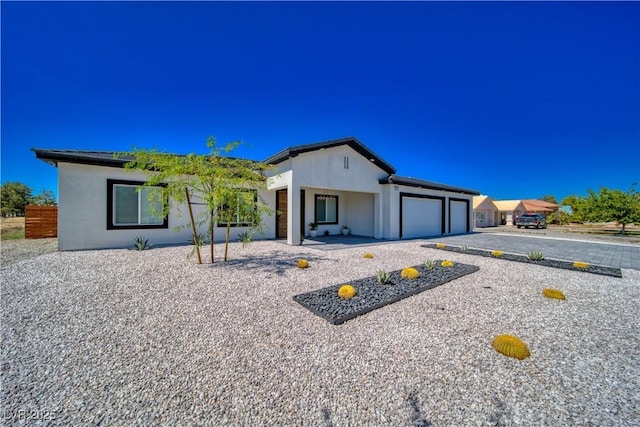 ranch-style house with a garage