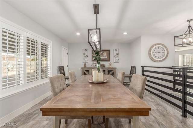 4410 E Boston Ave, Las Vegas, NV 89104 - dining area featuring a notable chandelier