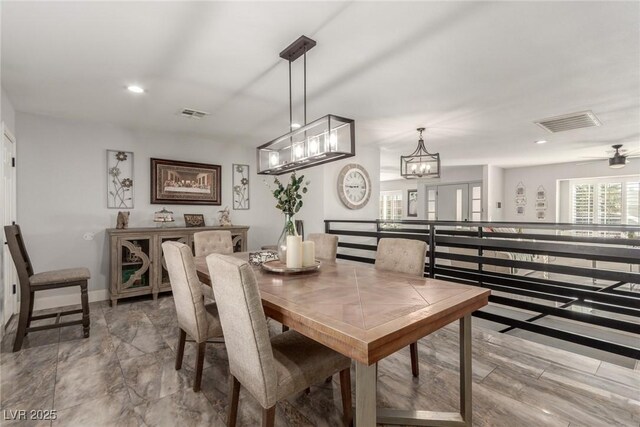 4410 E Boston Ave, Las Vegas, NV 89104 - dining room with ceiling fan