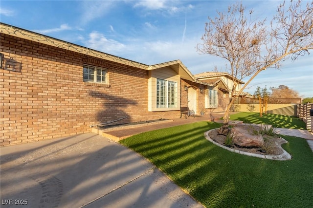 4410 E Boston Ave, Las Vegas, NV 89104 - exterior space with a yard and a patio