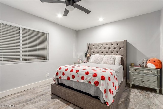 4410 E Boston Ave, Las Vegas, NV 89104 - bedroom with ceiling fan