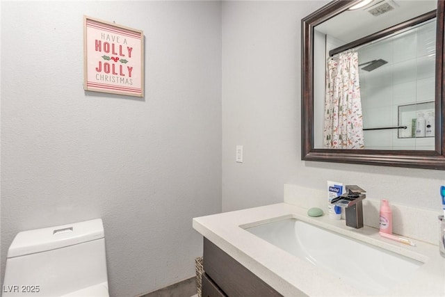 4410 E Boston Ave, Las Vegas, NV 89104 - bathroom with vanity and toilet