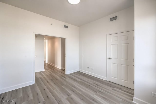 200 W Sahara Ave Unit 2108, Las Vegas, NV 89102 - empty room with light wood-style flooring and baseboards