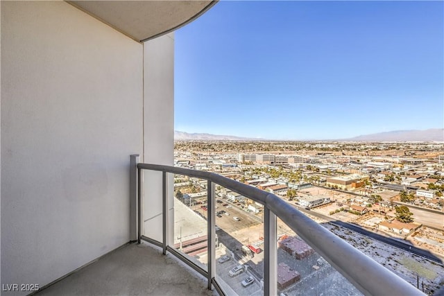 200 W Sahara Ave Unit 2108, Las Vegas, NV 89102 - balcony with a mountain view