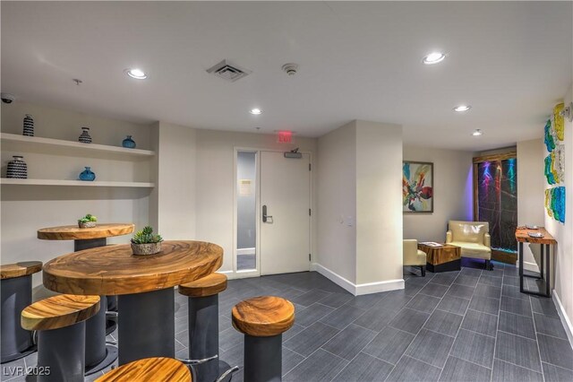 200 W Sahara Ave Unit 2108, Las Vegas, NV 89102 - dining space featuring baseboards and recessed lighting