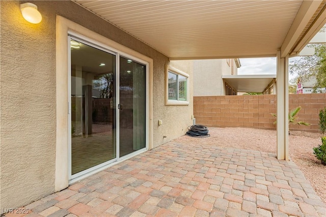 view of patio