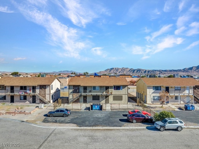 view of property featuring a mountain view