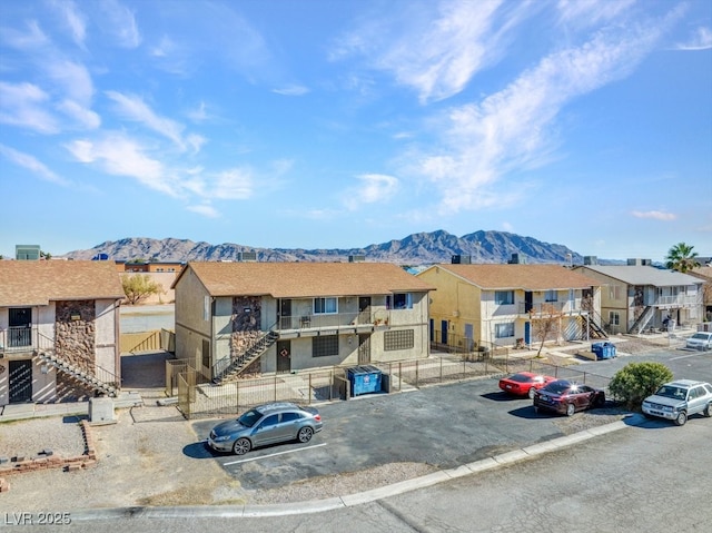 view of property with a mountain view