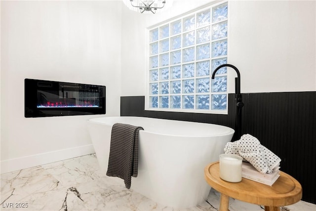 bathroom featuring a bathtub