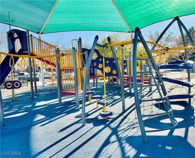 view of play area